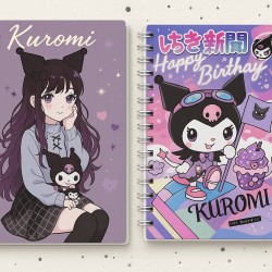KUROMI Model Not Defteri – Sanrio Lisanslı