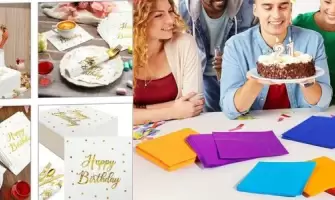 Partilerinize Renkli ve Şık Parti Peçeteleri ile Zarif Dokunuş