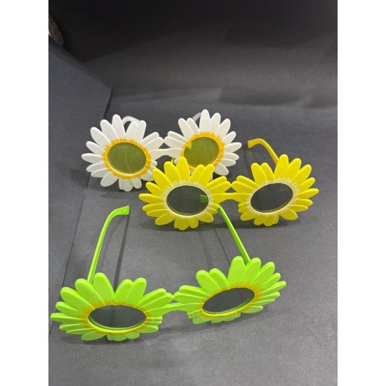 Toptan Papatya Gözlük 3’lü Set – Karışık Renk