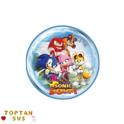 Toptan Sonic Boom Tabak Bardak Set 8 Adet