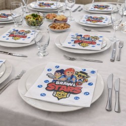 Toptan Brawl Stars Peçete (16 Adet)