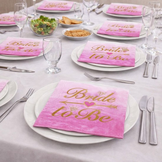 Toptan Kağıt Peçete Bride To Be (16 Adet) Toptan Kağıt Peçete Bride To Be (16 Adet)