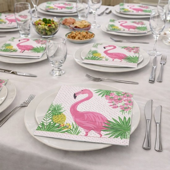 Toptan Flamingo Peçete (16 Adet)