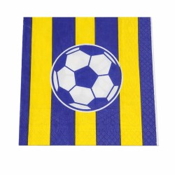 Toptan Sarı Lacivert Peçete (16 Adet)