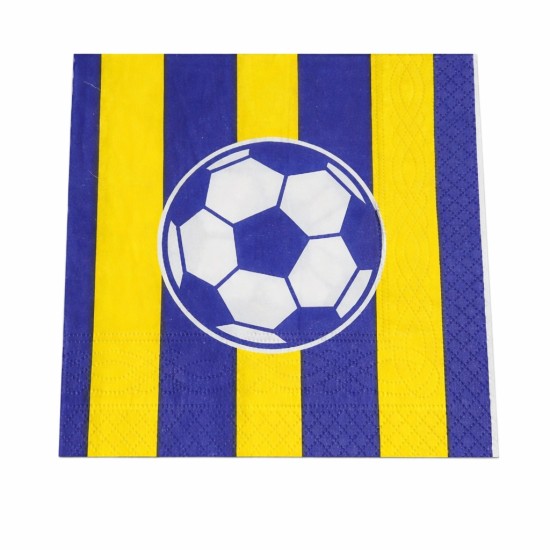 Toptan Sarı Lacivert Peçete (16 Adet) Toptan Sarı Lacivert Peçete (16 Adet)