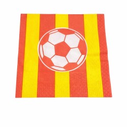 Toptan Sarı Kırmızı Peçete (16 Adet)