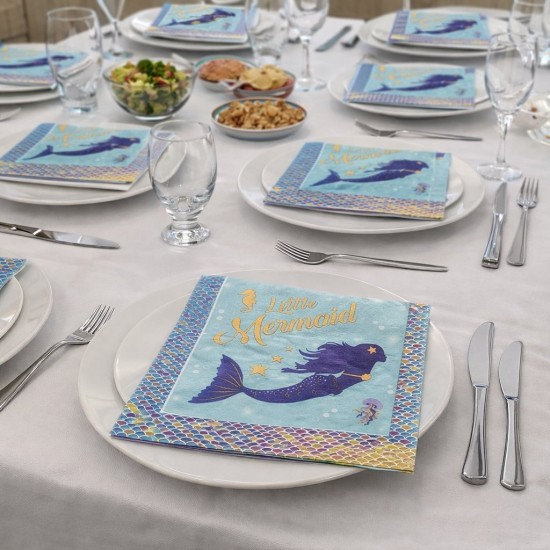 Toptan Deniz Kızı Peçete (16 Adet)