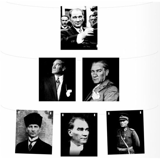 Toptan Atatürk Kare Banner 250 cm Toptan Atatürk Kare Banner 250 cm