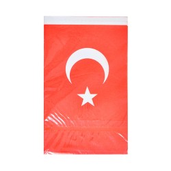 Toptan İpli Ay Yıldızlı Bayrak 40 lı Büyük Boy