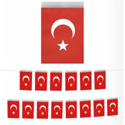 Toptan İpli Ay Yıldızlı Bayrak 40 lı Büyük Boy Toptan İpli Ay Yıldızlı Bayrak 40 lı Büyük Boy
