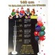 Toptan 140 cm 13 Balonluk Balon Standı