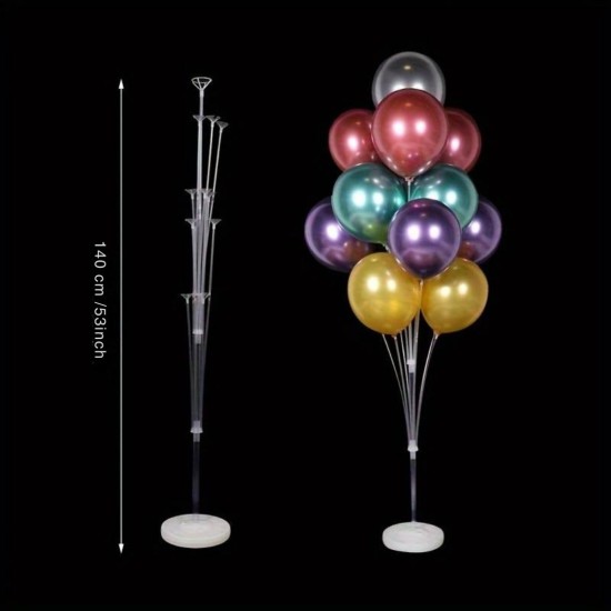 Toptan 140 cm 13 Balonluk Balon Standı