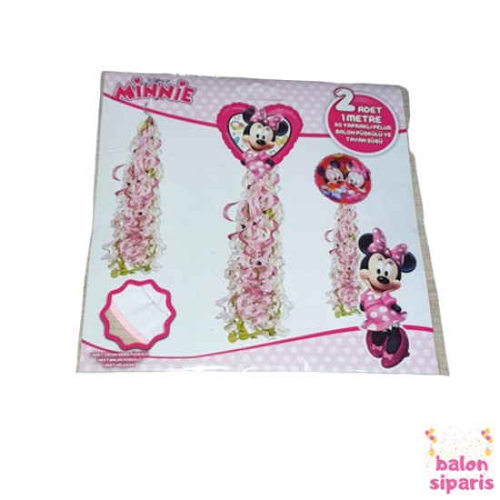 Toptan Minnie Balon Püskülü