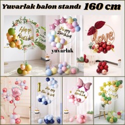 Toptan Yuvarlak Balon Standı