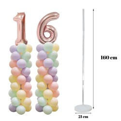Toptan Sütun (Kule) Balon Standı 160 cm (A-Kalite)