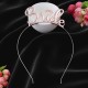 Toptan Bride Yüzüklü Metal Taç Rose Gold