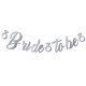 Toptan Kaligrafi Banner Bride To Be Gümüş Toptan Kaligrafi Banner Bride To Be Gümüş