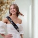 Toptan Bride To Be Kuşak ve Taç Set Siyah Gümüş