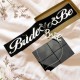 Toptan Bride To Be Kuşak ve Taç Set Siyah Gümüş