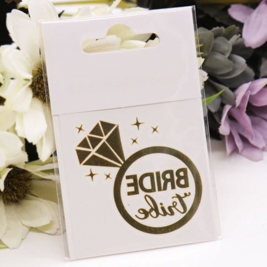 Toptan Bride To Be Dövme Gold Altın Toptan Bride To Be Dövme Gold Altın