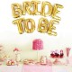 Toptan Bride To Be Gold Altın Folyo Balon Set Toptan Bride To Be Gold Altın Folyo Balon Set
