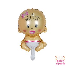 Toptan Kız Bebek Folyo Balon