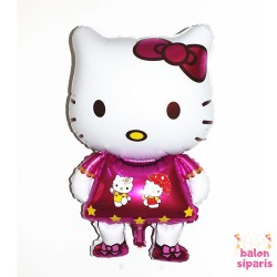 Toptan Hello Kitty Büyük Folyo Balon