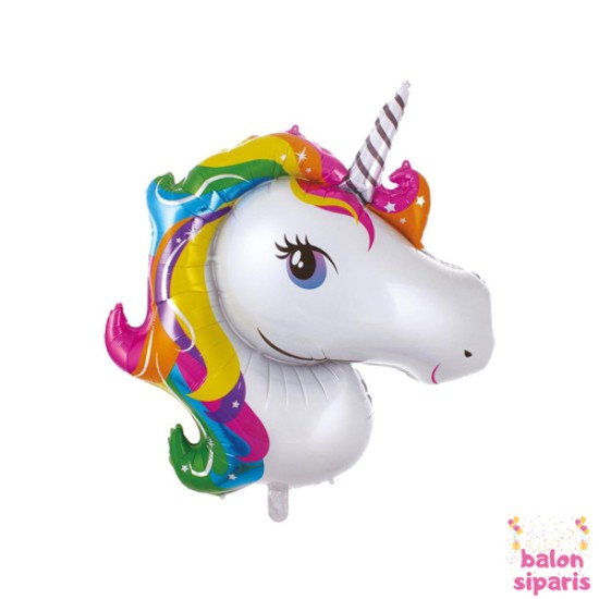 Toptan Unicorn At Kafa Folyo Balon