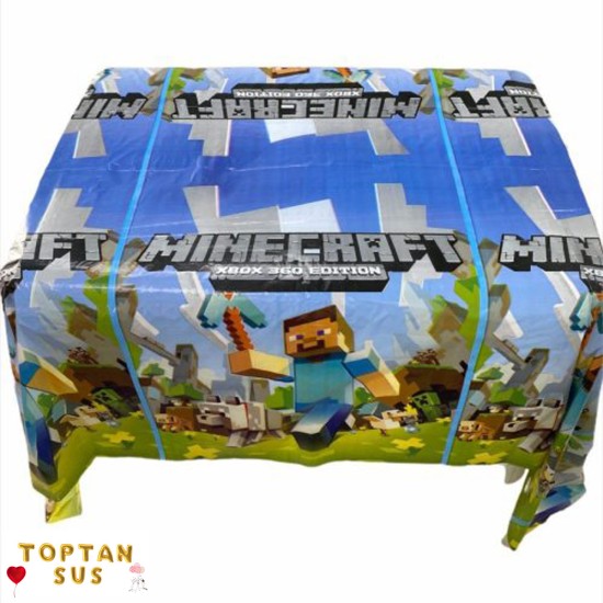 Toptan Minecraft Masa Örtüsü 120x180 Cm