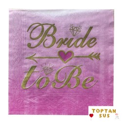 Toptan Kağıt Peçete Bride To Be