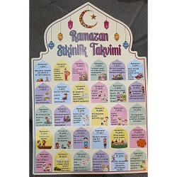Toptan Ramazan Etkinlik Takvimi