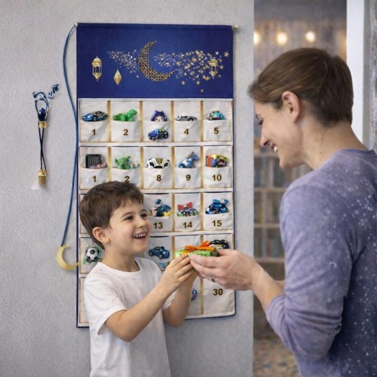 Toptan Ramazana Özel Cepli Pano Keçe 50 X 75 Cm