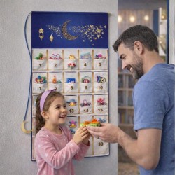 Toptan Ramazana Özel Cepli Pano Keçe 50 X 75 Cm