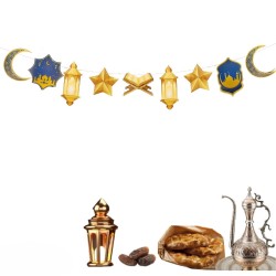 Toptan Ramazan Dekoratif Süs Mavi 160 Cm