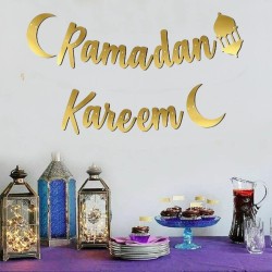 Toptan Ramadan Kareem Kaligrafi Banner