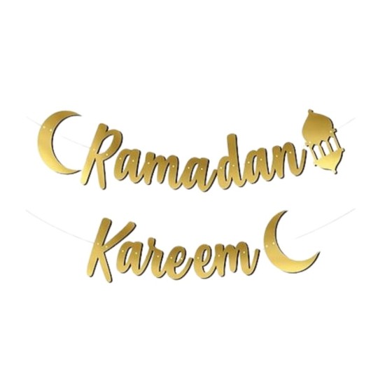 Toptan Ramadan Kareem Kaligrafi Banner