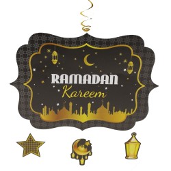Toptan Ramadan Kareem Büyük Tavan Süs