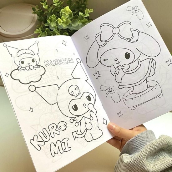 Kuromi Boyama Kitabı 16 Sayfa