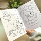 Kuromi Boyama Kitabı İç Sayfaları