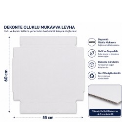 Cinsiyet Partisi Kutusu 60x55x55 cm