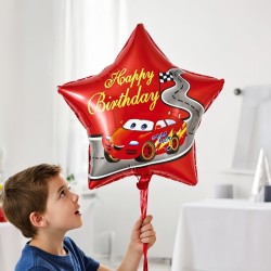 Toptan Araba Yıldız Folyo Balon 18 İnç