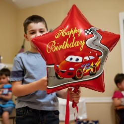 Toptan Araba Yıldız Folyo Balon 18 İnç