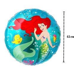 Toptan Deniz Kızı Yuvarlak Folyo Balon Toptan Deniz Kızı Yuvarlak Folyo Balon