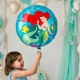 Toptan Deniz Kızı Yuvarlak Folyo Balon Toptan Deniz Kızı Yuvarlak Folyo Balon
