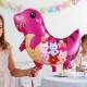Toptan Dinazor Pembe Folyo Balon Toptan Dinazor Pembe Folyo Balon