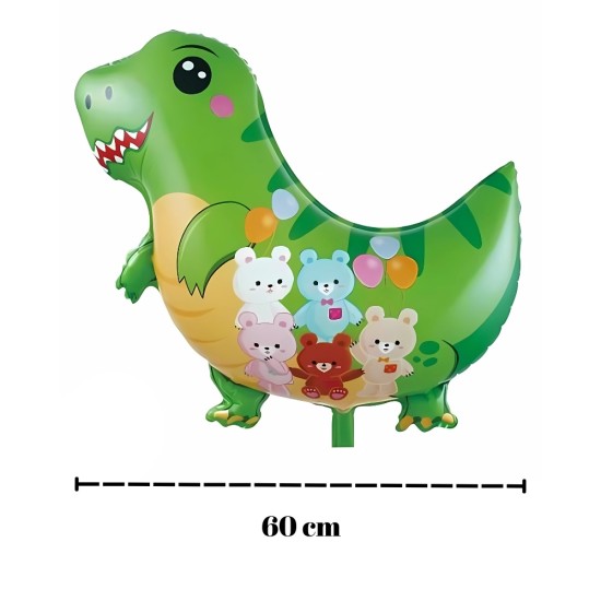 Toptan Dinazor Yeşil Folyo Balon Toptan Dinazor Yeşil Folyo Balon