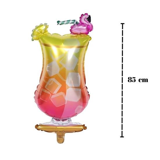 Toptan Flamingo Kokteyl Bardak Folyo Balon Toptan Flamingo Kokteyl Bardak Folyo Balon