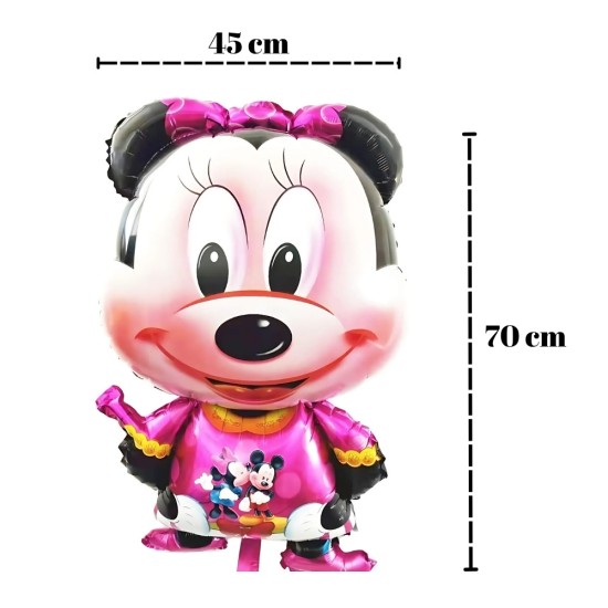 Toptan Minnie Mouse Büyük Boy Folyo Balon