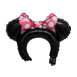 Toptan Minnie Mouse Taç Folyo Balon