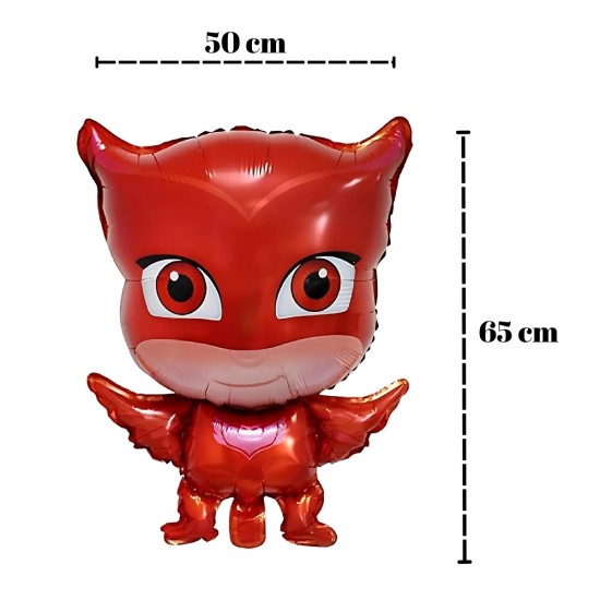 Toptan PJ Maskeliler Baykuş Kız Büyük Folyo Balon Toptan PJ Maskeliler Baykuş Kız Büyük Folyo Balon